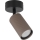 Spotlamp TUNE 1xGU10/10W/230V zwart/bruin
