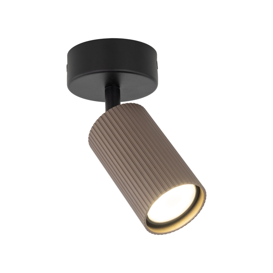 Spotlamp TUNE 1xGU10/10W/230V zwart/bruin