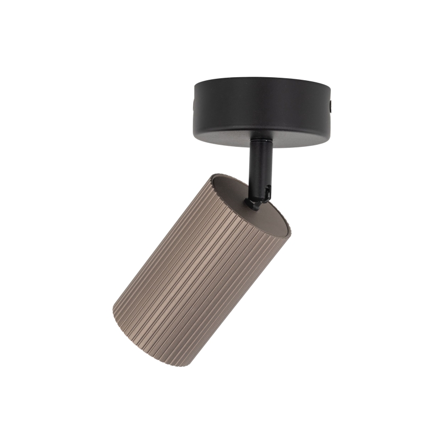 Spotlamp TUNE 1xGU10/10W/230V zwart/bruin