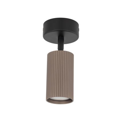 Spotlamp TUNE 1xGU10/10W/230V zwart/bruin