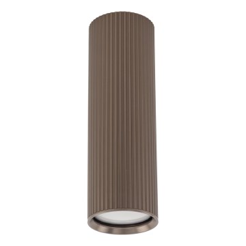 Spotlamp TUNE M 1xGU10/10W/230V 17 cm bruin