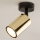 Spotlamp ZOOM 1xGU10/10W/230V goud/zwart