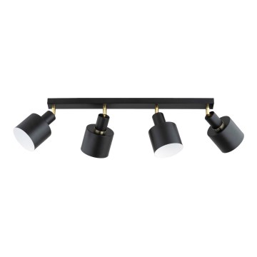 Spotlamp ZORENA 4xE27/15W/230V zwart