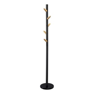Staande kapstok 177x28 cm DOMUS zwart/beige