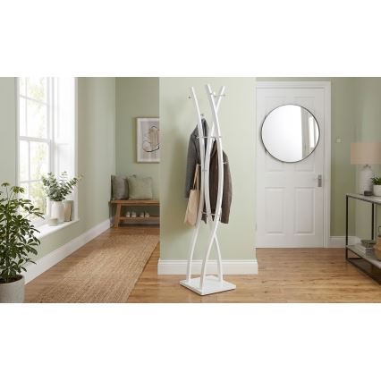 Staande kapstok 179x35 cm VALET wit