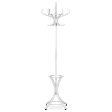 Staande kapstok 49 x 188 cm wit