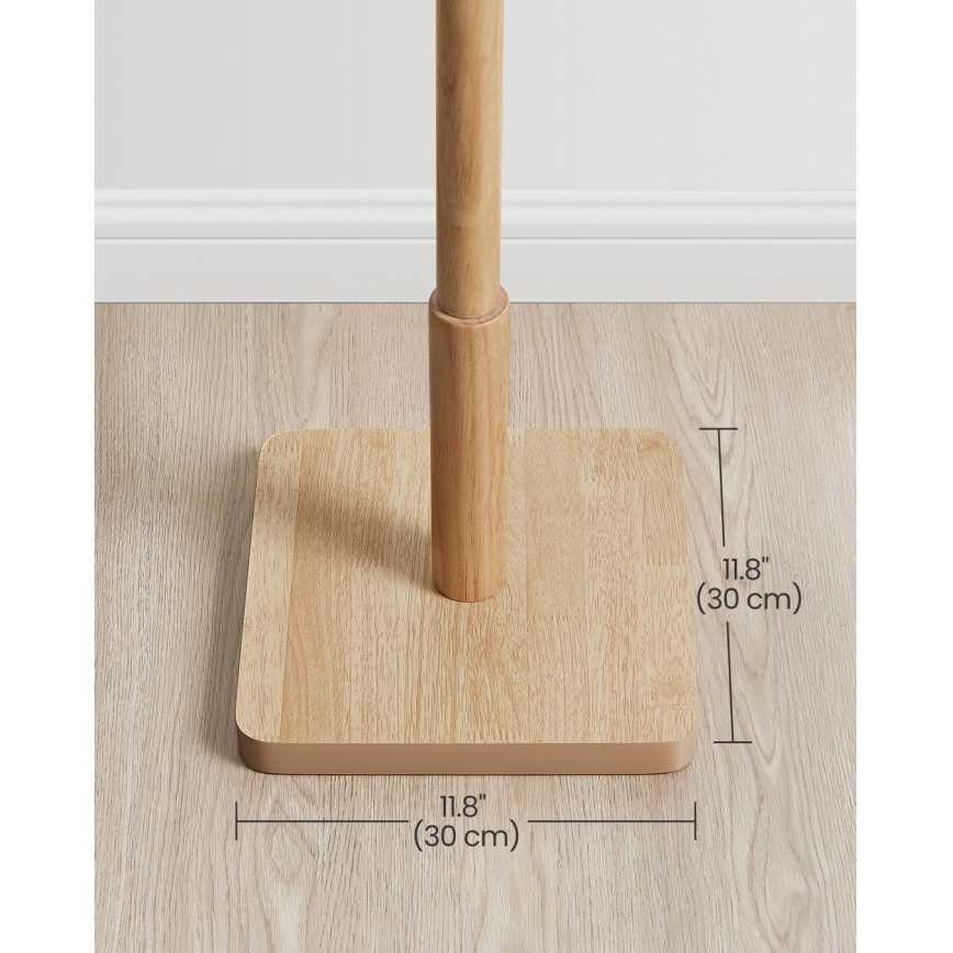 Staande kapstok LINEA, bruin