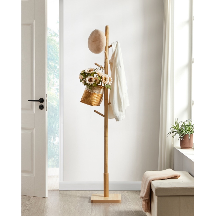 Staande kapstok LINEA, bruin