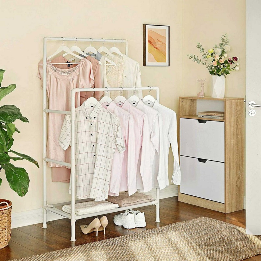 Staande kapstok LINEA, wit