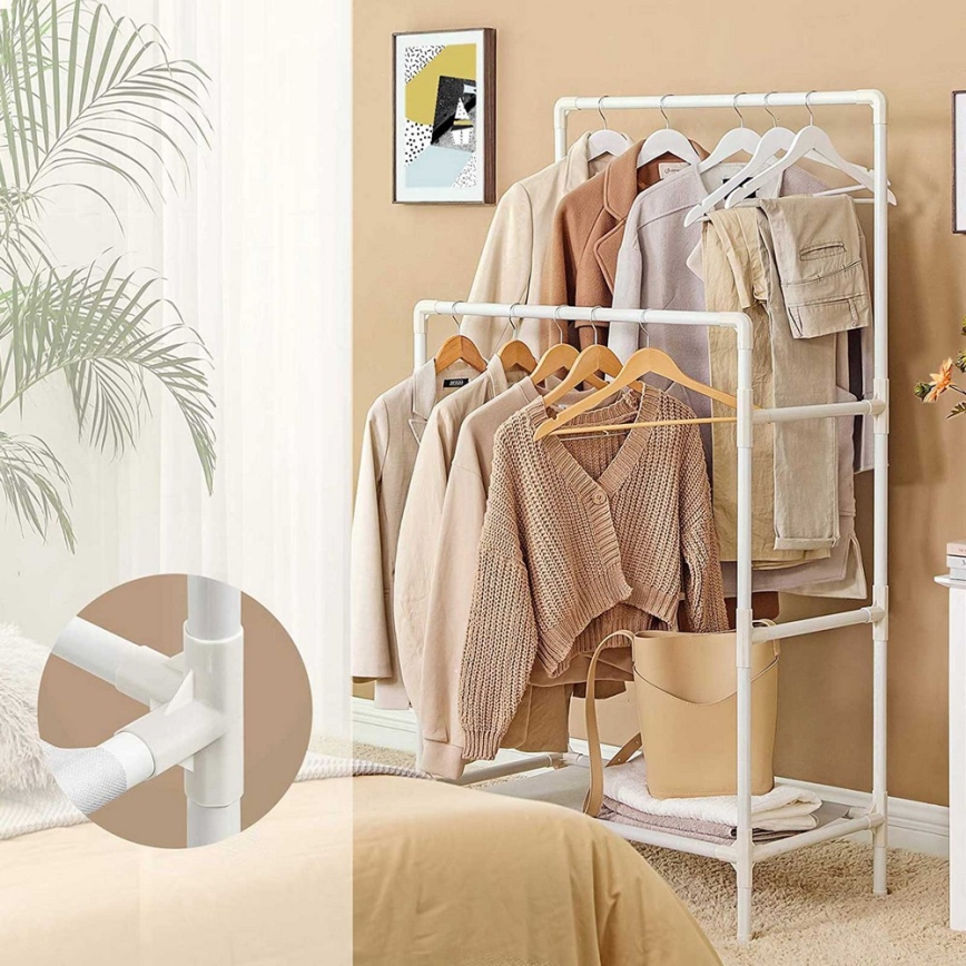 Staande kapstok LINEA, wit