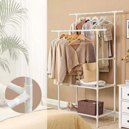 Staande kapstok LINEA, wit