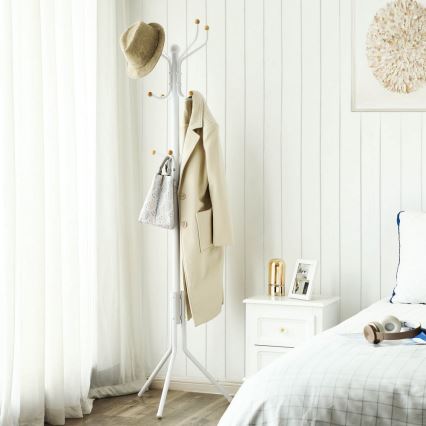 Staande kapstok LINEA wit