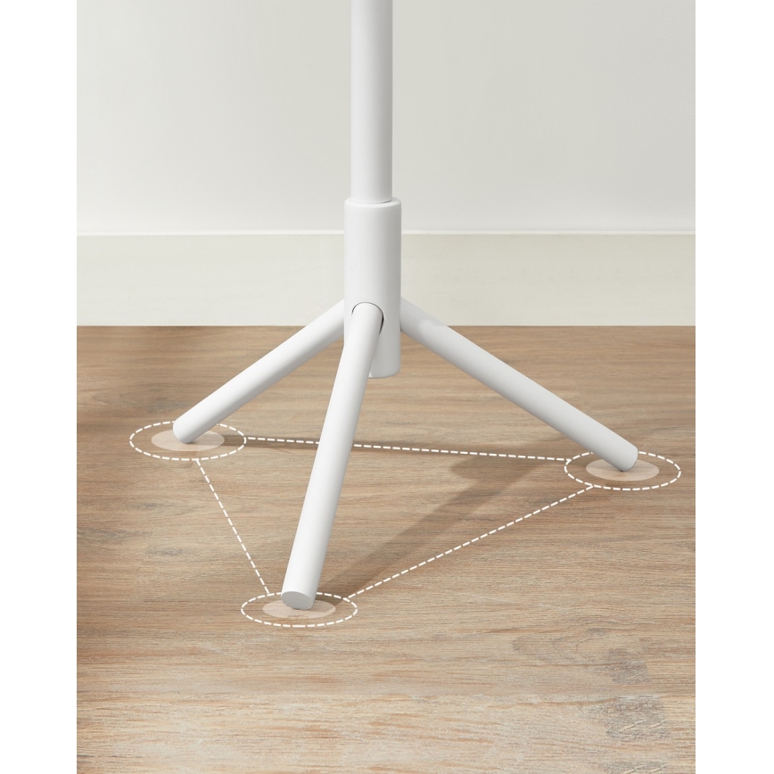 Staande kapstok LINEA, wit