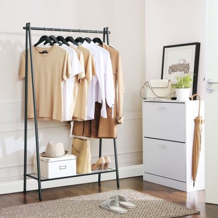 Staande kapstok LINEA, zwart