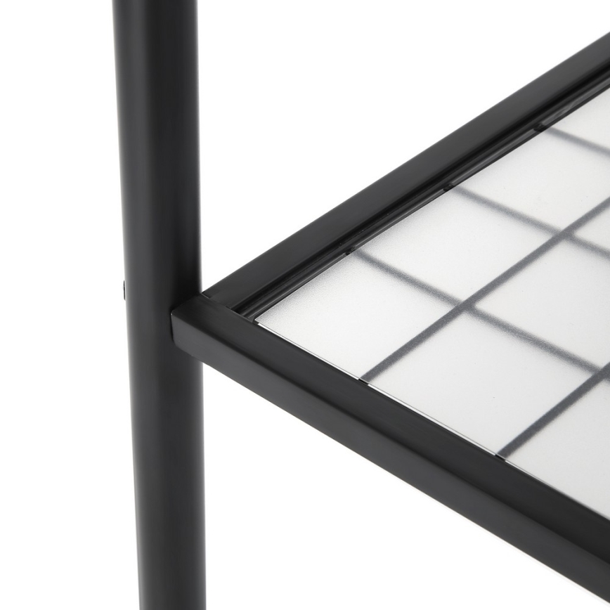 Staande kapstok LINEA, zwart