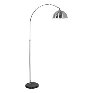 Staande Lamp 1xE27/60W/230V glanzend chroom