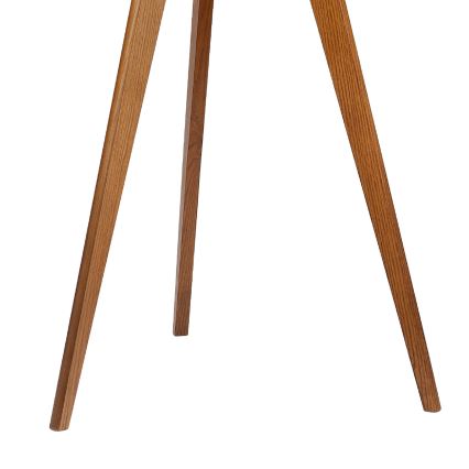 Staande lamp AIDA 1xE27/15W/230V eiken/raffia