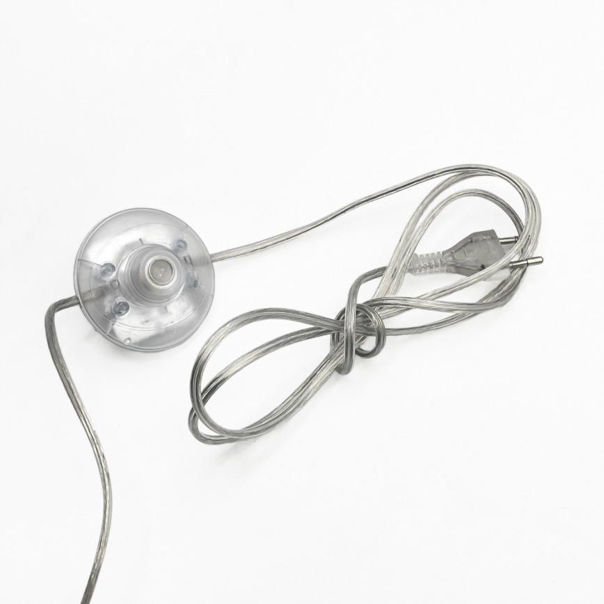 Staande lamp AIDA 1xE27/15W/230V eiken/raffia