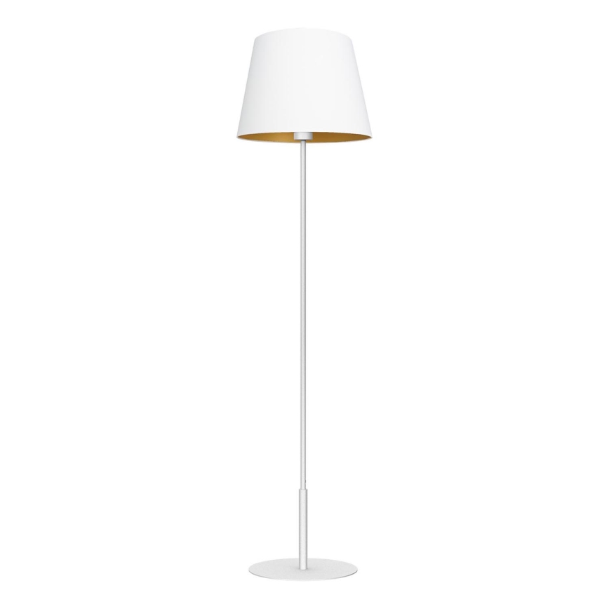 Staande lamp ARDEN 1xE27/60W/230V wit/gouden