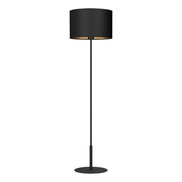 Staande Lamp ARDEN 1xE27/60W/230V zwart/gouden