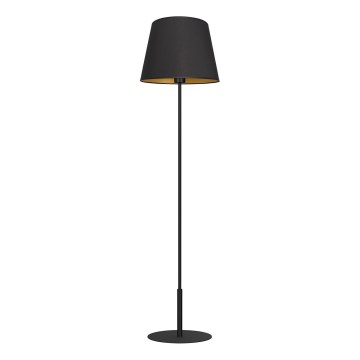 Staande Lamp ARDEN 1xE27/60W/230V zwart/gouden