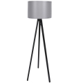 Staande Lamp AYD 1xE27/60W/230V grijs/zwart