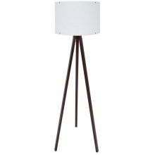 Staande Lamp AYD 1xE27/60W/230V wit/bruin