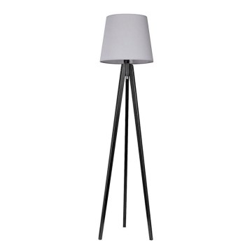 Staande Lamp CONE 1xE27/60W/230V wenge grijs