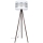 Staande lamp CORAL 1xE27/60W/230V bruin/wit/chroom