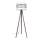 Staande Lamp CORAL 1xE27/60W/230V bruin/wit/goud
