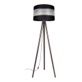 Staande Lamp CORAL 1xE27/60W/230V bruin/zwart/goud