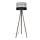 Staande Lamp CORAL 1xE27/60W/230V bruin/zwart/grijs/goud