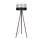 Staande Lamp CORAL 1xE27/60W/230V bruin/zwart/wit/mat chroom