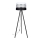 Staande Lamp CORAL 1xE27/60W/230V wengé/zwart/wit/mat chroom