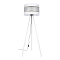 Staande lamp CORAL 1xE27/60W/230V wit/gouden