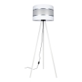 Staande Lamp CORAL 1xE27/60W/230V wit/mat chroom