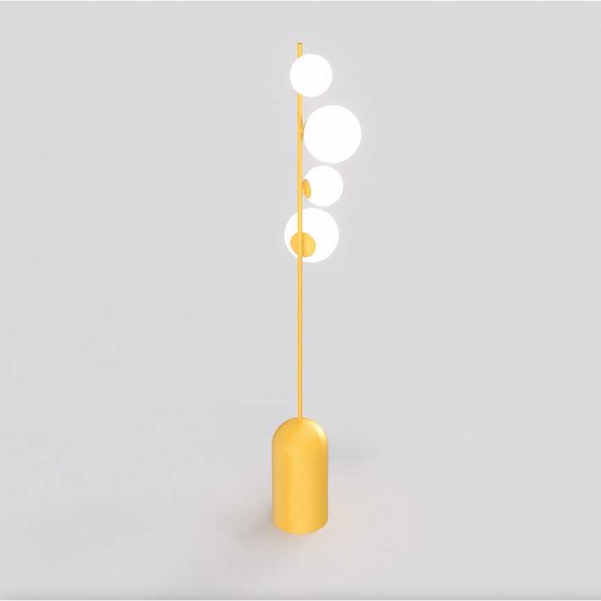 Staande lamp ETNO 4xG9/8W/230V oranje