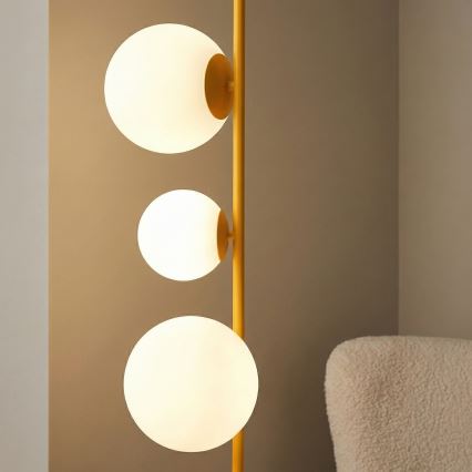Staande lamp ETNO 4xG9/8W/230V oranje