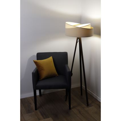 Staande lamp GALAXY 1xE27/60W/230V beige/bruin