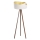 Staande lamp GALAXY 1xE27/60W/230V wit/wenge