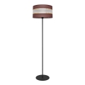 Staande lamp HELEN 1xE27/15W/230V bruin/zwart/gouden