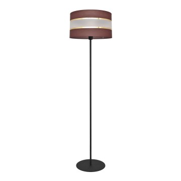 Staande lamp HELEN 1xE27/15W/230V bruin/zwart/gouden