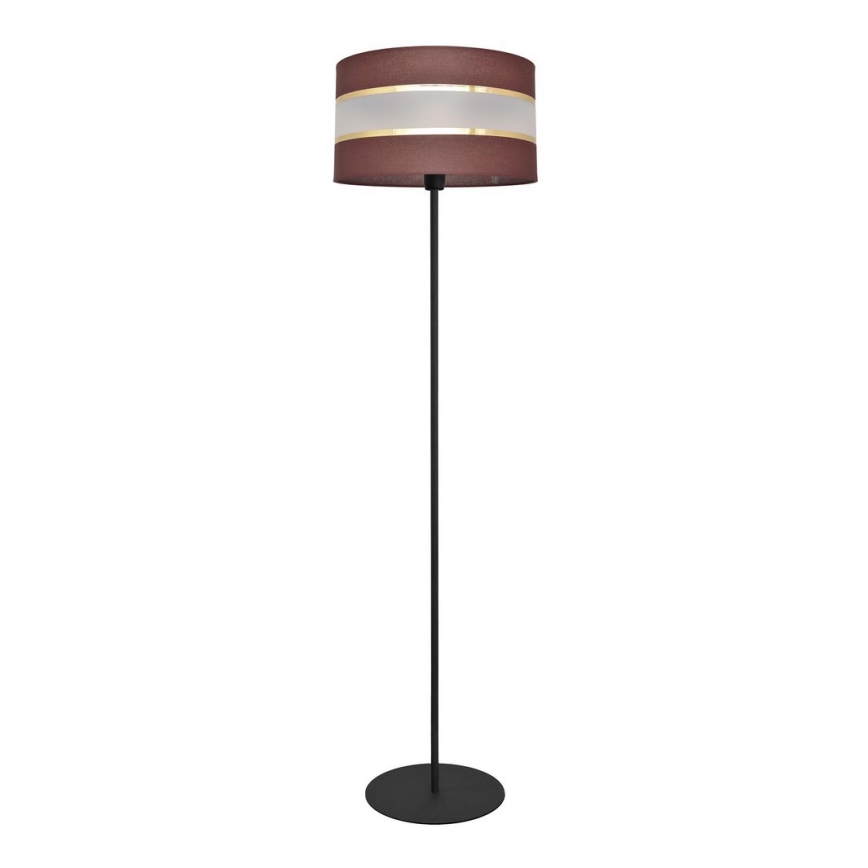 Staande lamp HELEN 1xE27/15W/230V bruin/zwart/gouden