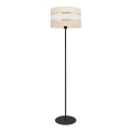 Staande lamp HELEN 1xE27/15W/230V crème/zwart/gouden
