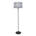 Staande lamp HELEN 1xE27/15W/230V grijs/zwart