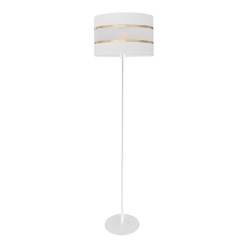 Staande lamp HELEN 1xE27/15W/230V wit/gouden
