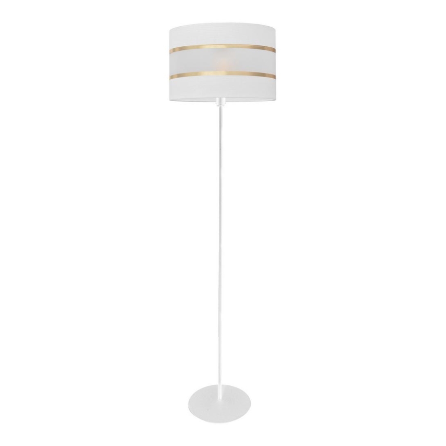 Staande lamp HELEN 1xE27/15W/230V wit/gouden
