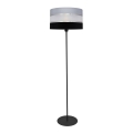 Staande Lamp HELEN 1xE27/15W/230V zwart/grijs/zilver