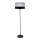 Staande Lamp HELEN 1xE27/15W/230V zwart/grijs/zilver