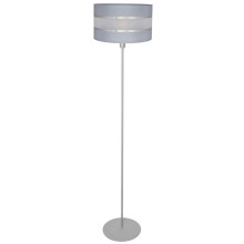 Staande lamp HELEN 1xE27/60W/230V grijs/zilver